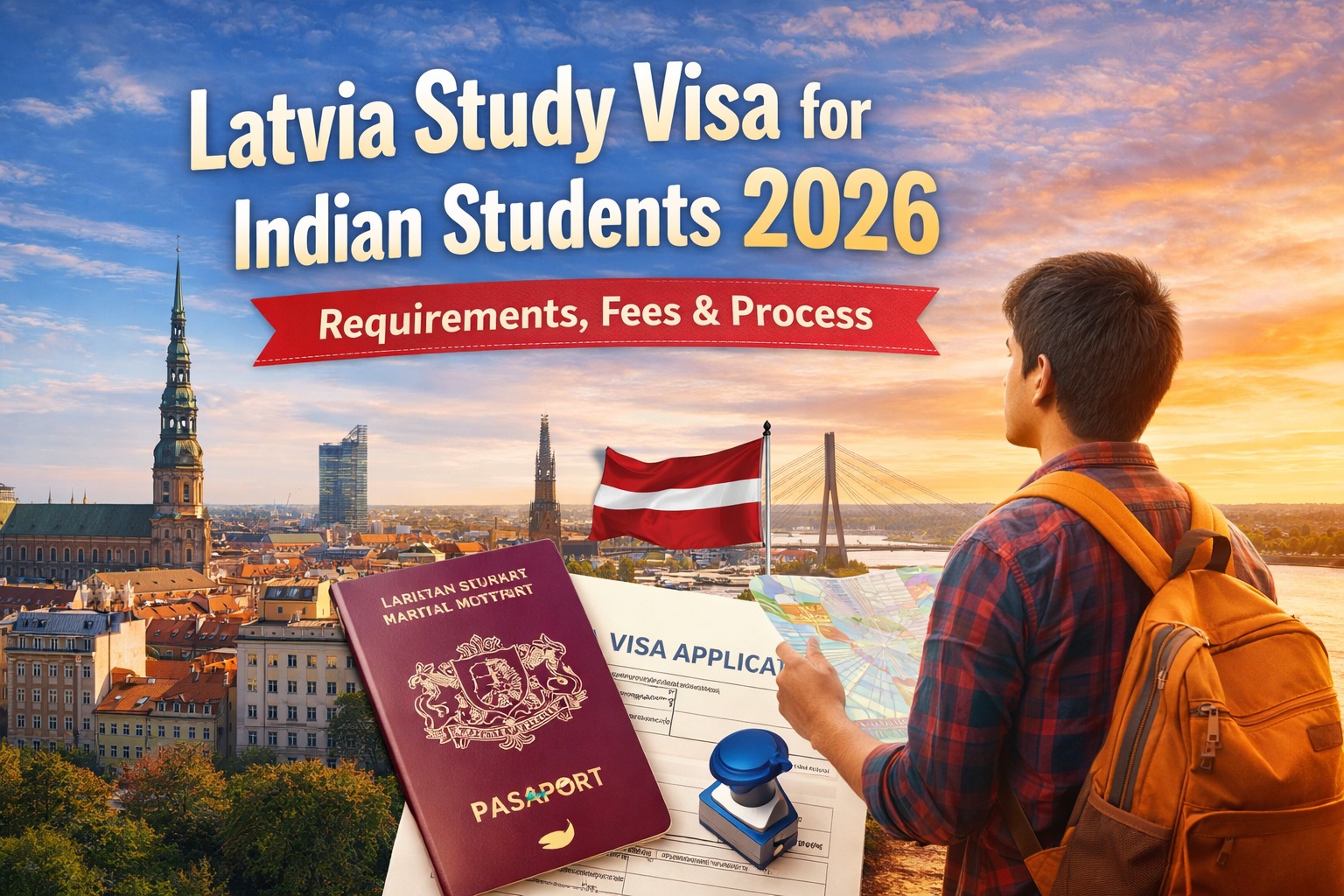 Latvia Study Visa for Indian Students